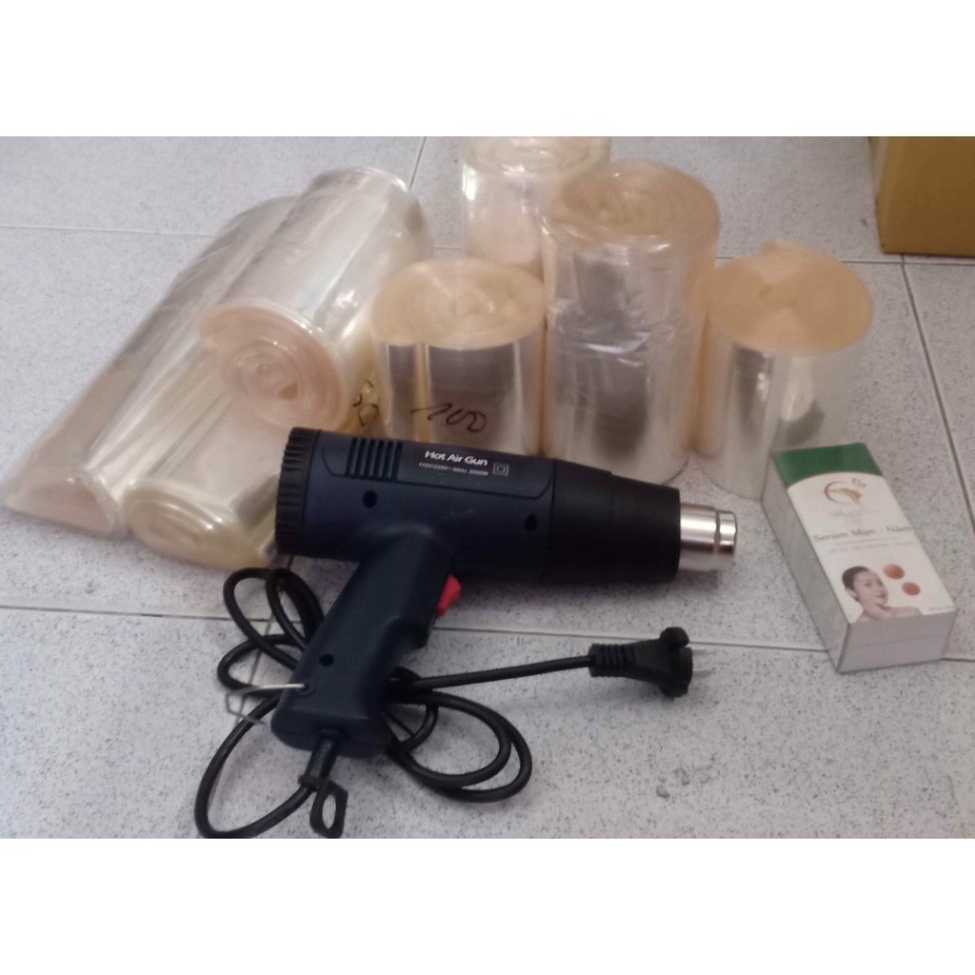 Máy khò nhiệt, thổi hơi nóng mini cầm tay HOT AIR GUN 2000w