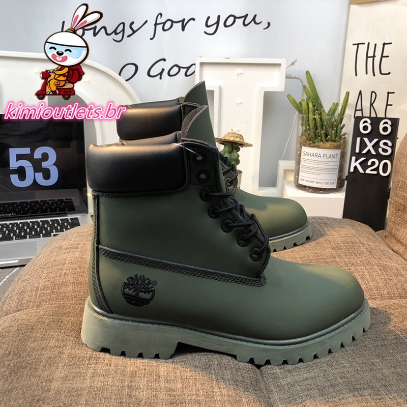 Km Km221214 Giày Bốt Da Timberland Cổ Cao Thời Trang Mùa Đông Cho Nữ