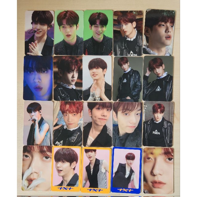 Thẻ ảnh photocard dicon txt mini cho chiến thần bo góc official siêu đẹp