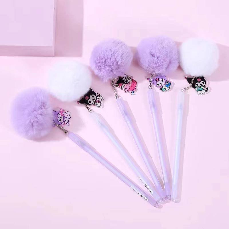 Sanrio Bút Mực Gel Mymelody Kuromi Cinnamoroll Pochacco Dễ Thương Dùng Trong Trường Học / Văn Phòng