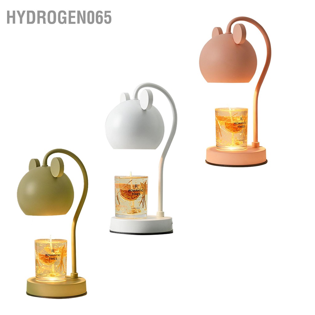 Hydrogen065 Nến Thơm Đèn Có Thể Điều Chỉnh Mờ Sắt Hiện Đại Điện Dễ Thương Cho Bàn Làm Việc