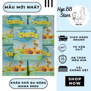 [HÀNG CHÍNH HÃNG] Khăn vải khô đa năng MAMA (Bịch lớn 900g)