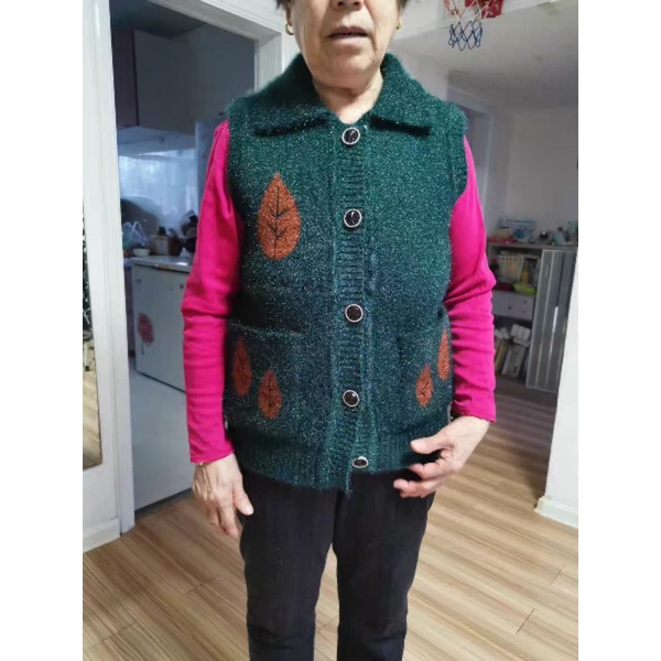 Áo Len Gile Trung Niên Lót Nỉ Cho Mẹ Cho Bà.