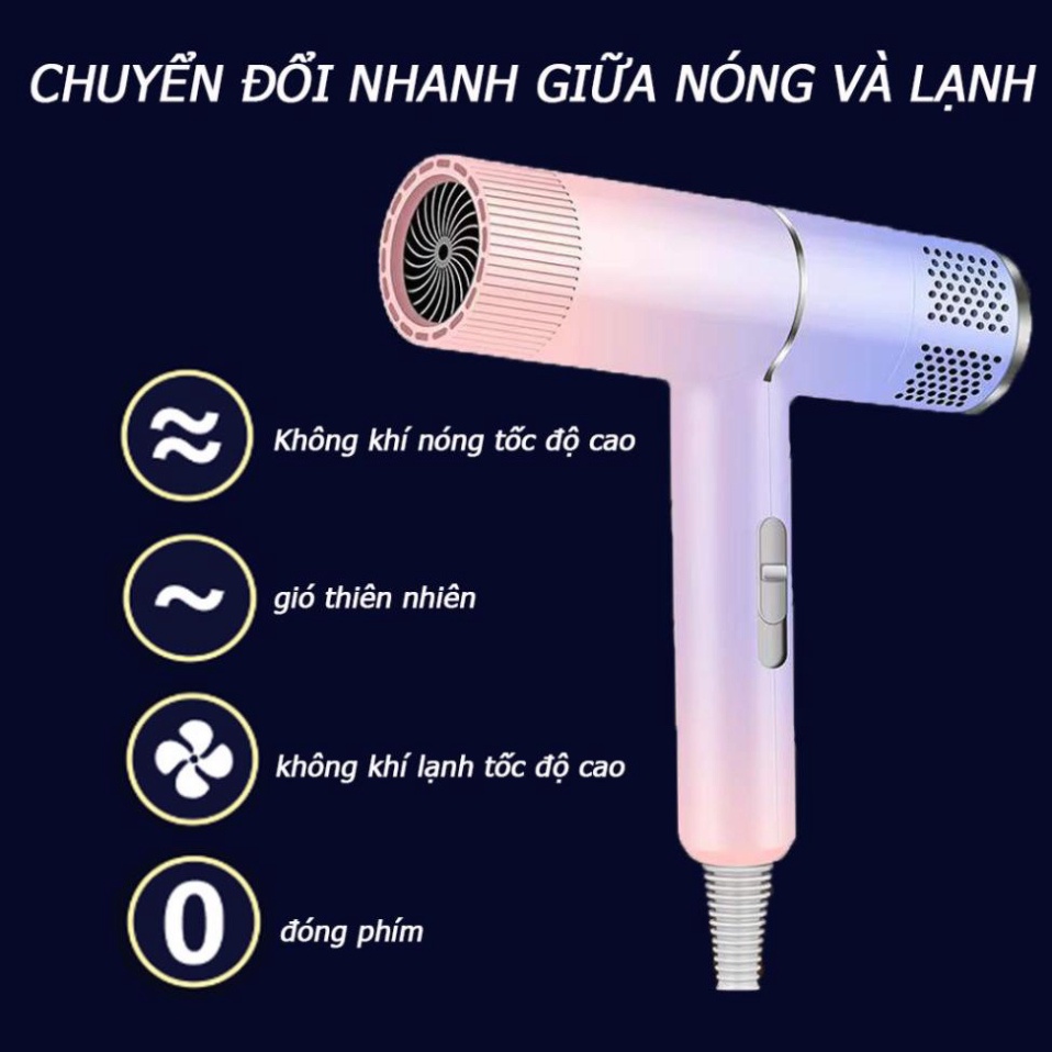 Máy sấy tóc 2 chiều nóng lạnh công suất lớn Concept, máy sấy tóc ion âm, chăm sóc tóc mềm mượt-CN29