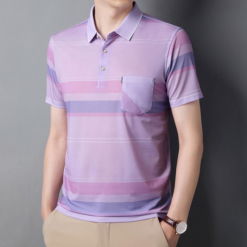 Áo polo Ngắn Tay Dáng Rộng Thời Trang Mùa Hè Dành Cho Nam
