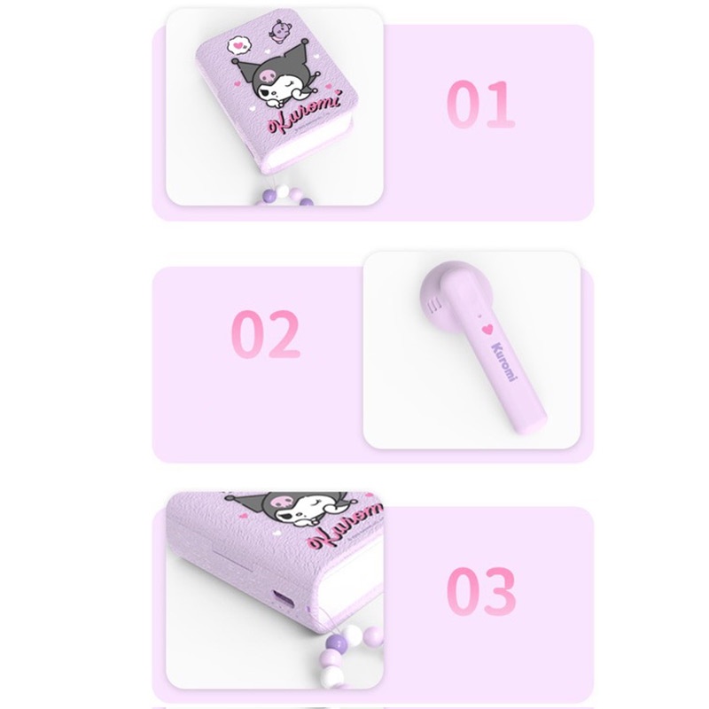 SANRIO Tai Nghe Không Dây Bluetooth 5.0 TWS Giảm Tiếng Ồn Dễ Thương