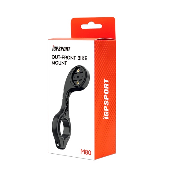 Giá Đỡ Đồng Hồ Xe Đạp iGPSPORT M80 Chính Hãng - Pat Gắn Ngoài Ghi Đông Cho Garmin, iGPSPORT