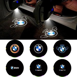 Set 2 / 4 đèn led chiếu logo gắn cửa xe hơi bmw e84 e87 x5 e70 f25 e90 e91 f01 f02 e60 e61 f10 f15 f30 m3 m5 e64