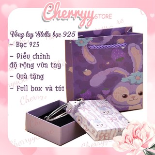 Vòng Tay Thỏ Stella Lou Bạc 925 Cao Cấp Có Thể Điều Chỉnh Size - Lắc Tay Bạc Cao Cấp Không Gỉ - Quà Tặng Bạn Gái