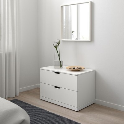BANALDO, Tủ đựng đồ lưu trữ 2 tầng DRA_012, 80x47x53cm, tủ gỗ Scandi Home