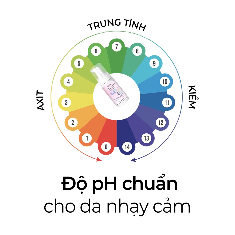 Dung dịch vệ sinh phụ nữ tạo bọt stillU Sensitive không mùi cho da nhạy cảm 100ml