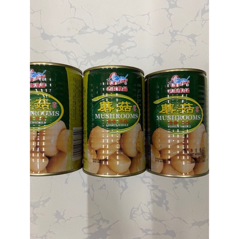 Nấm mỡ đóng lon Mushroooms ( Gulong )