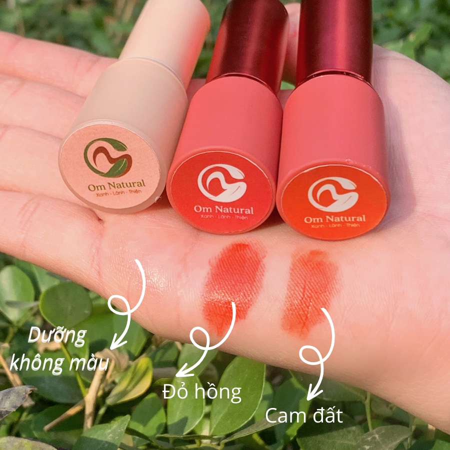 Son dưỡng môi Gấc Tía tô Om