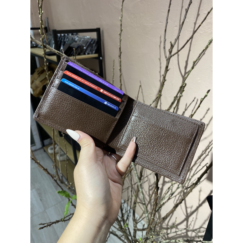 Ví Nam Da Cá Sấu Thật kèm Hộp