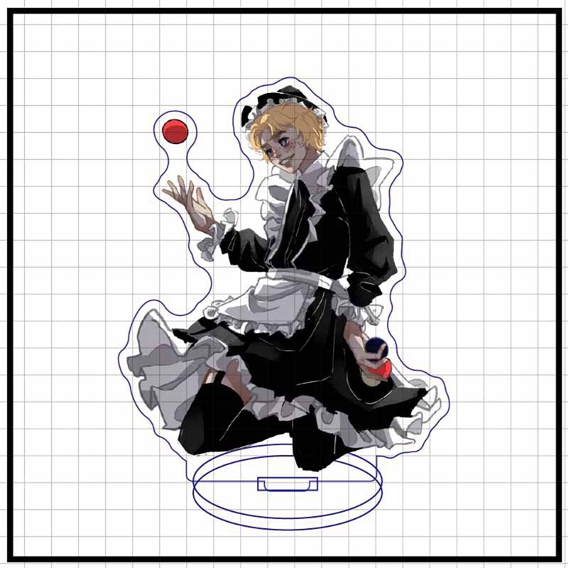 Mô Hình Nhân Vật Hamlet Macbeth Peripheral Action Đứng Để Bàn Trang Trí