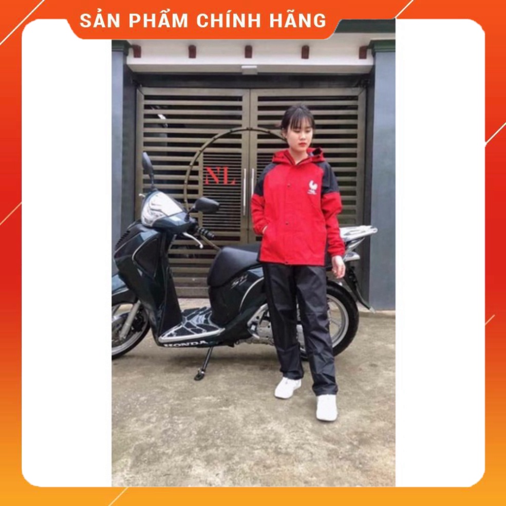 Áo mưa bộ con gà trống cao cấp _hàng đẹp