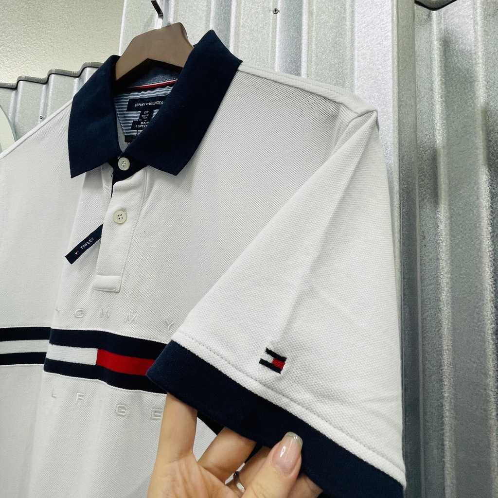 Áo Polo Tommy Hilfiger  Big Logo T-Shirt - Tommy HÀN QUỐC nam nữ