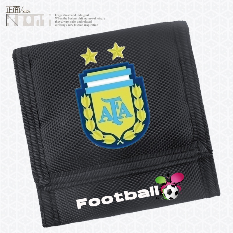 Ví hoạt hình dễ thương Argentina brazil bồ đào nha đức manchester Arsenal bóng đáhộp đựng bút máy tính xách tay Ví đựng thẻ tín dụng sáng tạo Ví sinh viên Ví nam Quà tặng cho trẻ em
