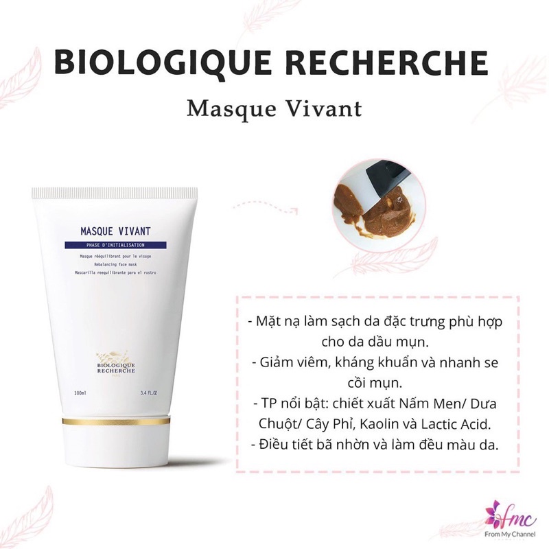 [Mini 4ml] Mặt Nạ Biologique Recherche Vivant Masque