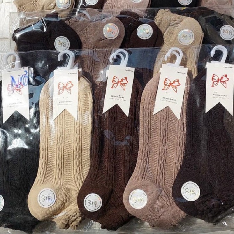 Tất Vặn Thừng Nâu 10 Đôi