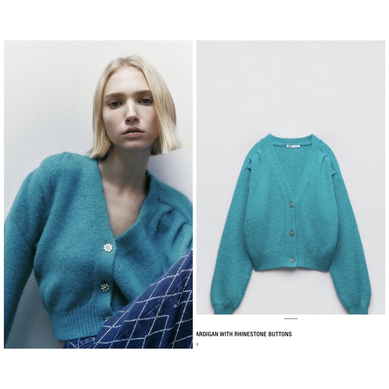 Len cardigan Zara Authentic