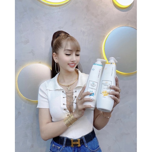 CẶP DẦU GỘI XẢ PHỤC HỒI TÓC LEO PROSEE CHÍNH HÃNG 800ml*2