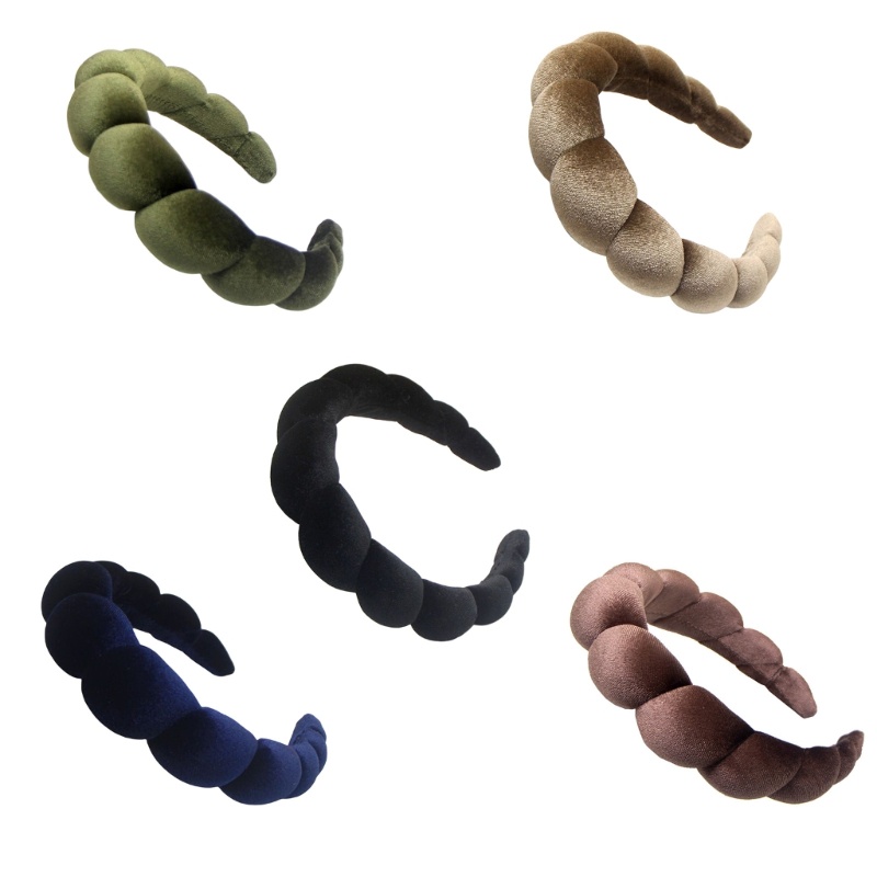 Băng Đô Nhung Bện Chống Trượt Chống Mồ Hôi Dùng Rửa Mặt / Tập Yoga