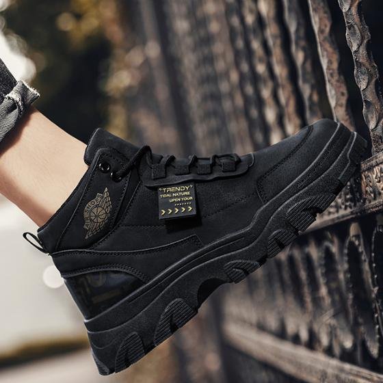 Giày Boot Nam Màu Đen và Màu Cát TRENDY GN411 - GN412