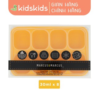 Khay silicon trữ đông đồ ăn dặm cho bé marcus & marcus - lola