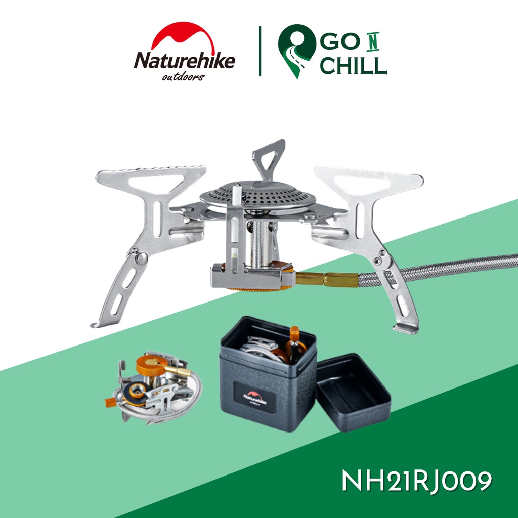 Bếp ga dã ngoại du lịch có dây Naturehike - NH17L040-T/NH21RJ009
