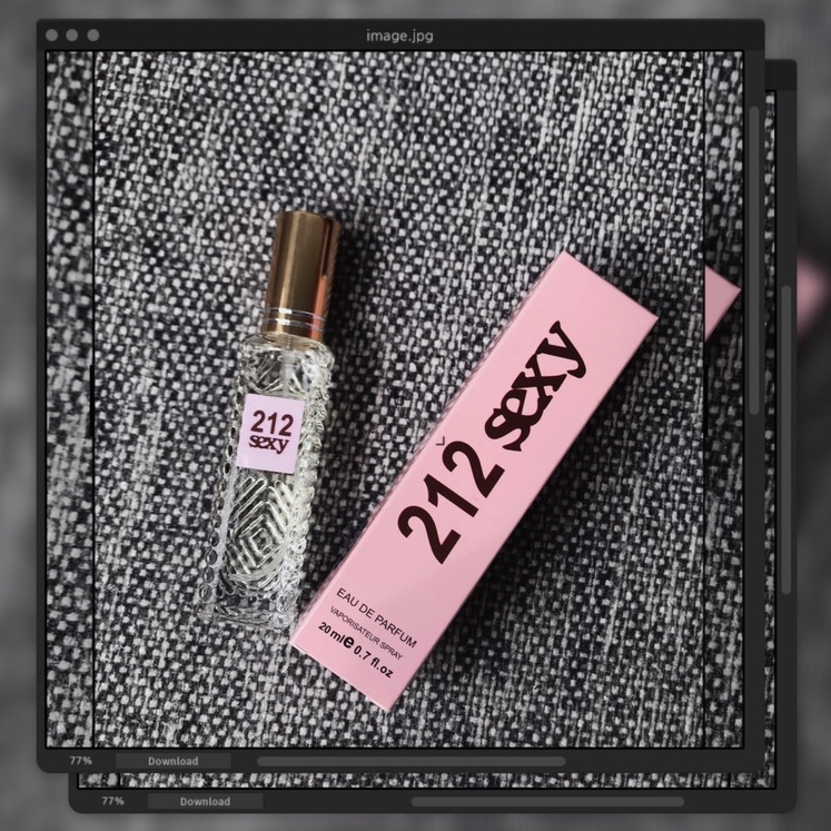 Nước Hoa mini 212 Sexy 6D 20ml Nước Hoa Thơm Lâu 12h Mùi Hương Sang Trọng Quyến Rũ