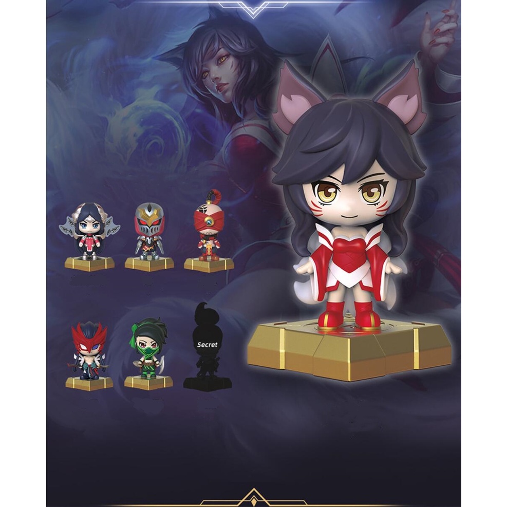 Con Dấu Đồ Chơi Liên Minh Huyền Thoại 2022 Riot Ahri Irelia Yasuo