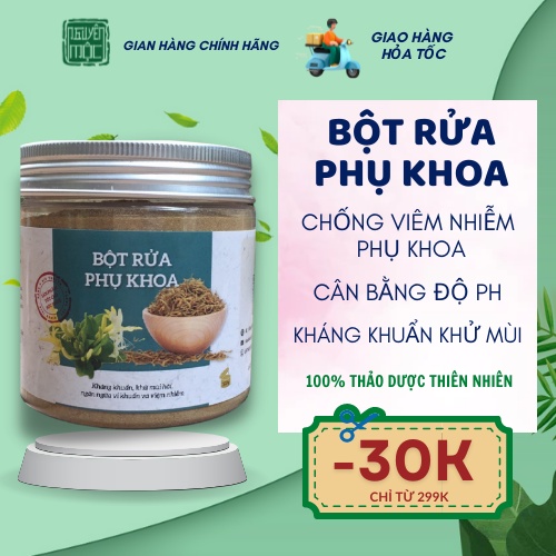 Bột rửa phụ khoa thảo dược vệ sinh chăm sóc cô bé làm sạch vùng kín kháng khuẩn ngừa mùi hôi cân bằng độ PH