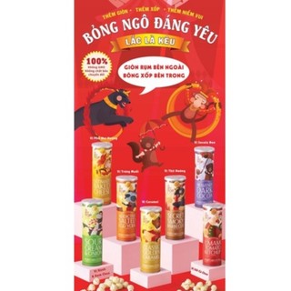 Snack bắp rang bỏng ngô OMYPOP vị Socola 70gr