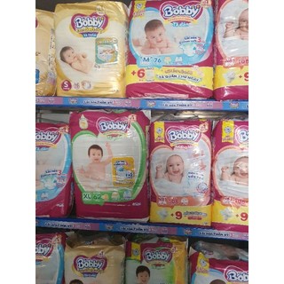 Bỉm bobby jumbo,siêu đại quần/Dán M60/L54/XL48/XXL44/M76/L68/XL62/L96/XL84/XXL76