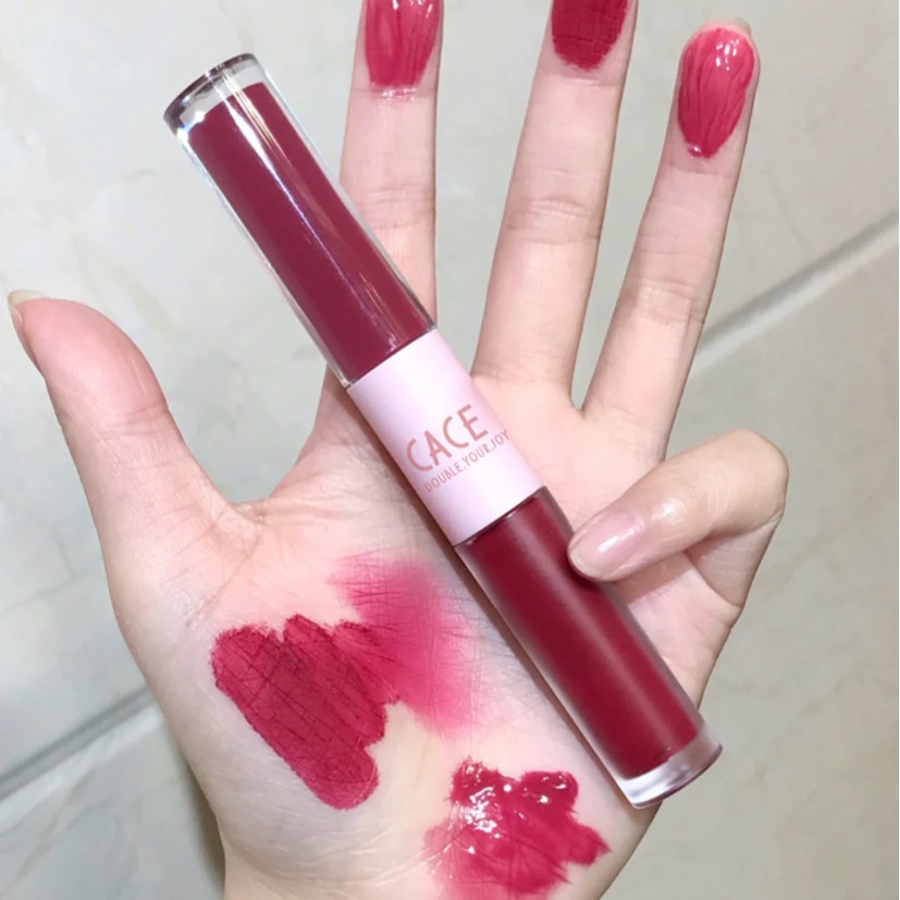 Son Môi Hai Đầu Kiêm Gương Dưỡng Ẩm Dễ Lên Màu Giá Rẻ Cho Học Sinh