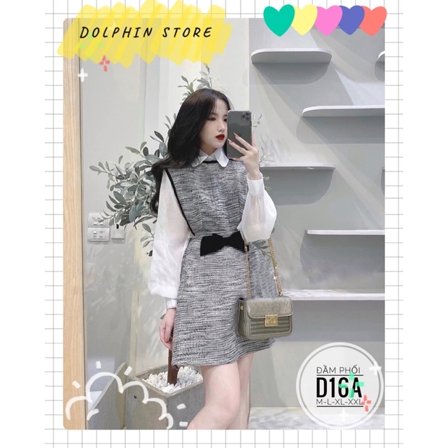 BIGSIZE Đầm dạ bigsize