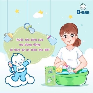 Dnee- nước rửa bình sữa Dnee Organic