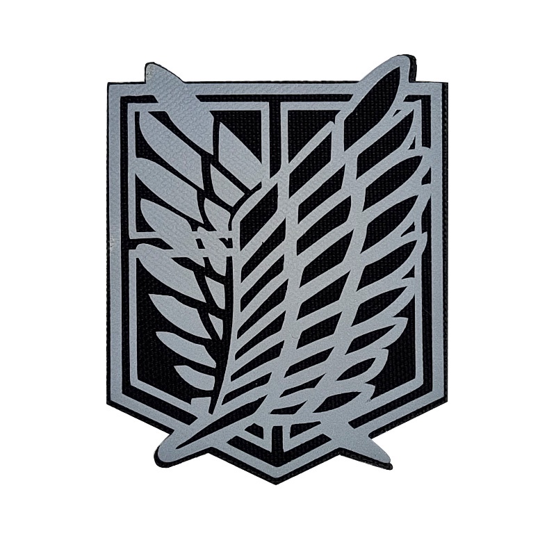 Miếng Dán Phản Quang Họa Tiết Anime Attack on Titan Độc Đáo