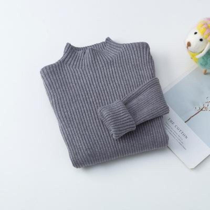 Áo Sweater Cổ Lọ Thời Trang Thu Đông Cho Bé