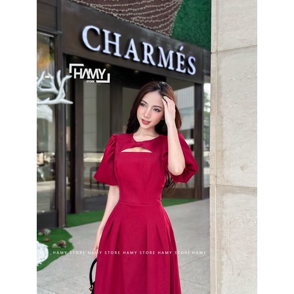 Đầm Nơ Trước Dài