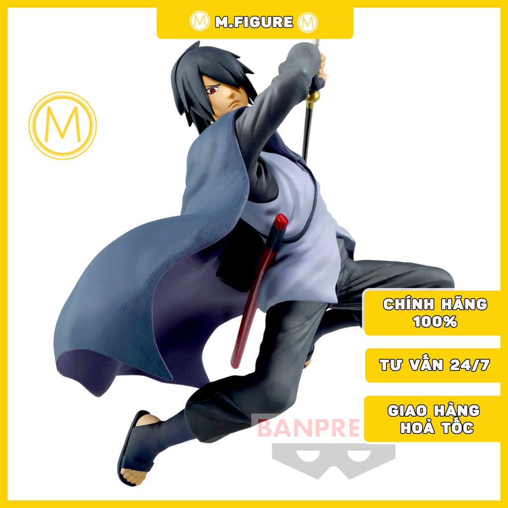 MÔ HÌNH CHÍNH HÃNG SASUKE UCHHA - Vibration stars - Boruto: Naruto Next Generations (Bandai Spirits)