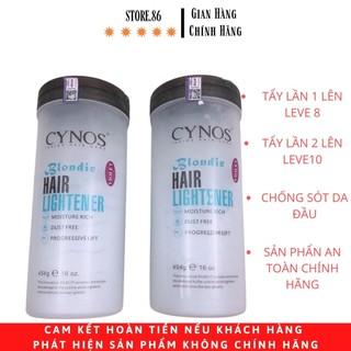 Bột tẩy cynos 454g của canada, chống xót tối đa, tẩy 1 lần lên tông 8 - 9 - 10