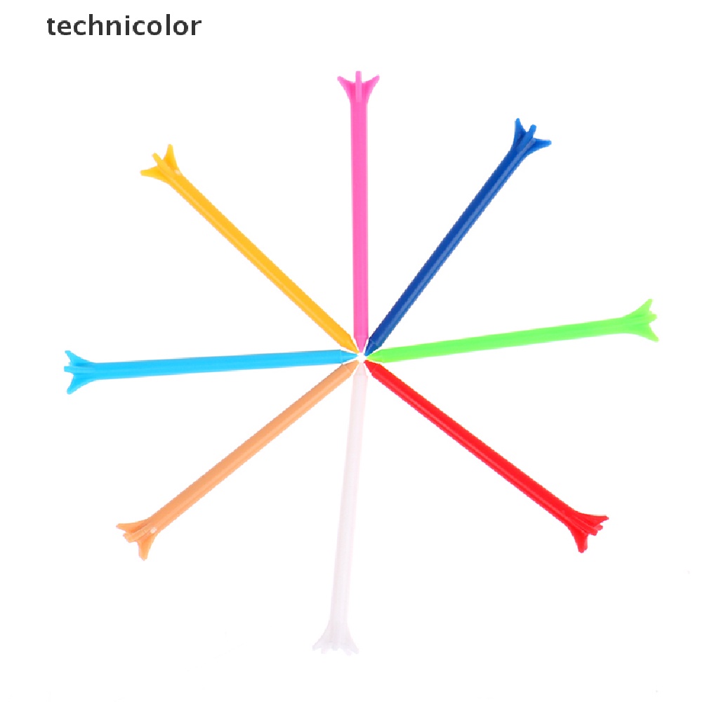 Set 100 Phụ Kiện Chơi Golf 5 Góc 83mm Nhiều Màu Sắc