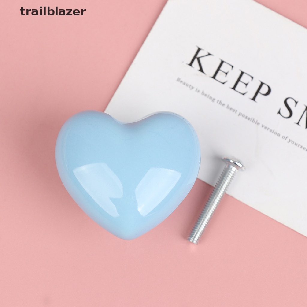 Tay Nắm Ngăn Kéo Tủ Bằng Sứ Hình Tròn Họa Tiết Hoạt Hình Nhiều Màu Sắc