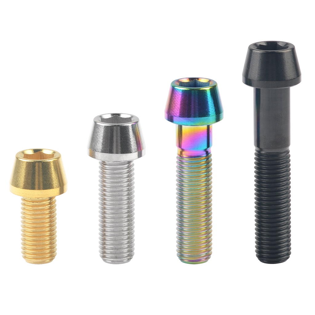 Ốc vít titan WANYIFA M10X20-100mm DIN912 tiêu chuẩn cho kẹp phanh xe mô tô