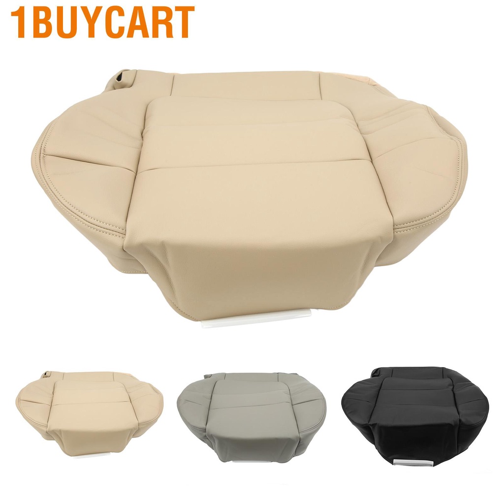 1buycart PU Leather Driver Bottom Seat Cover Protector Waterproof Replacement for Ford 2001‑2003