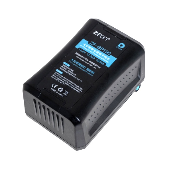 Pin V- Mount ZiFon ZF- BP190  công suất lớn, chuyên dùng cho Máy quay phim chuyên nghiệp, Đèn LED công suất cao