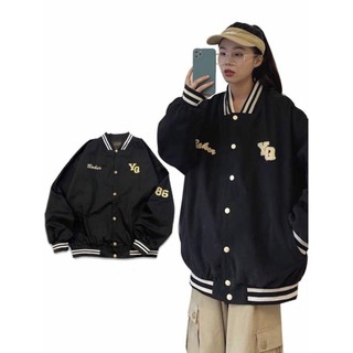 ÁO KHOÁC BOMBER 86 YG CHẤT KAKI 2 LỚP