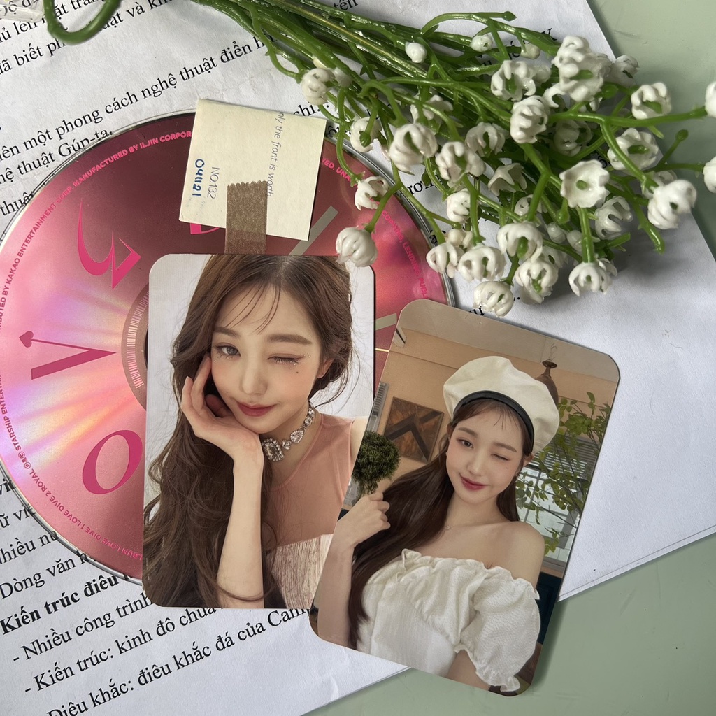 Card Ảnh Bo Góc Wonyoung IVE l Jang Wonyoung